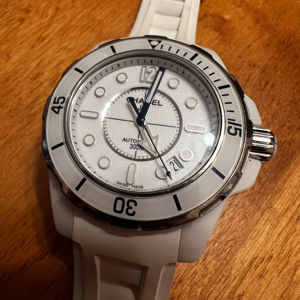 Chanel J12 Marine White Watch